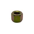 Suburban Bolt And Supply Hex Nut, 3/8"-16, Carbon Steel, Grade 8, Zinc Yellow A04202400008Z